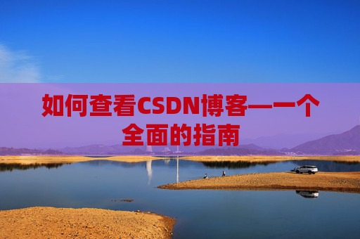 如何查看CSDN博客—一个全面的指南